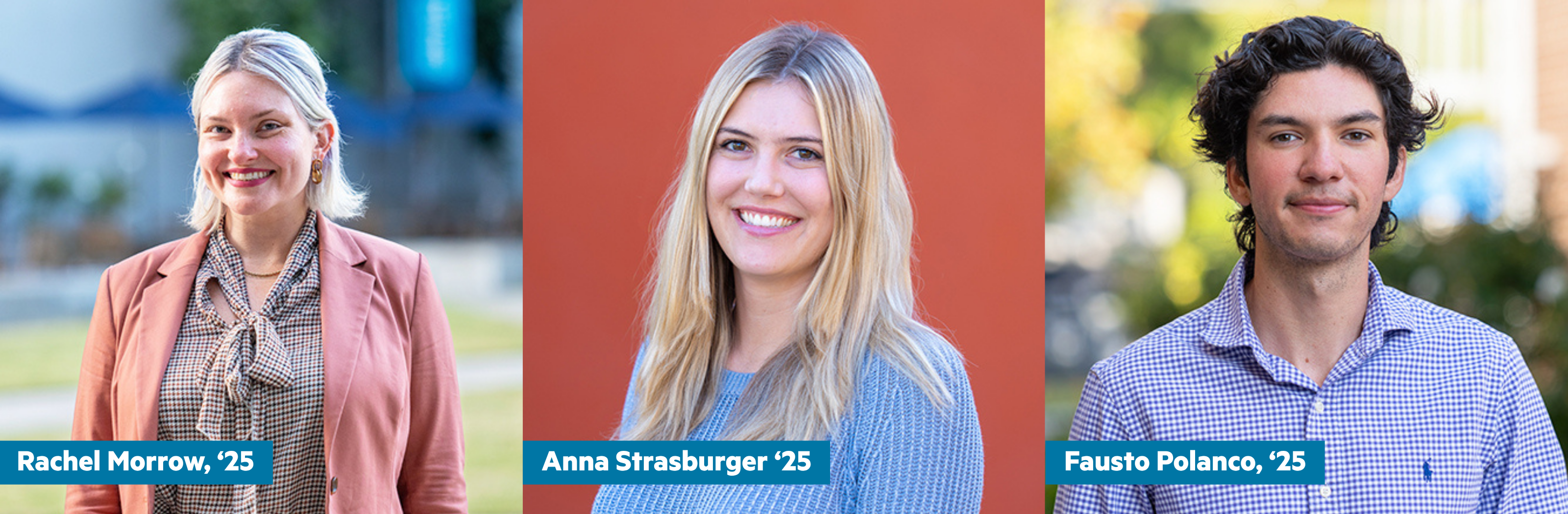 Graphic of three post-graduated LSJLC fellows